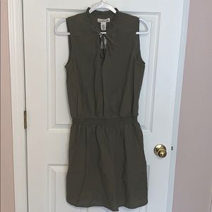 NTW H&M olive green sundress
